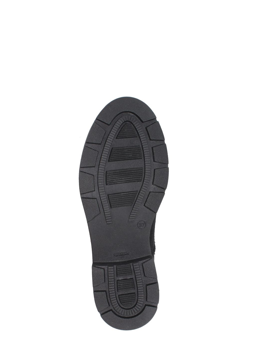 Зимние ботинки a-066-11 черный Alvista из натуральной замши