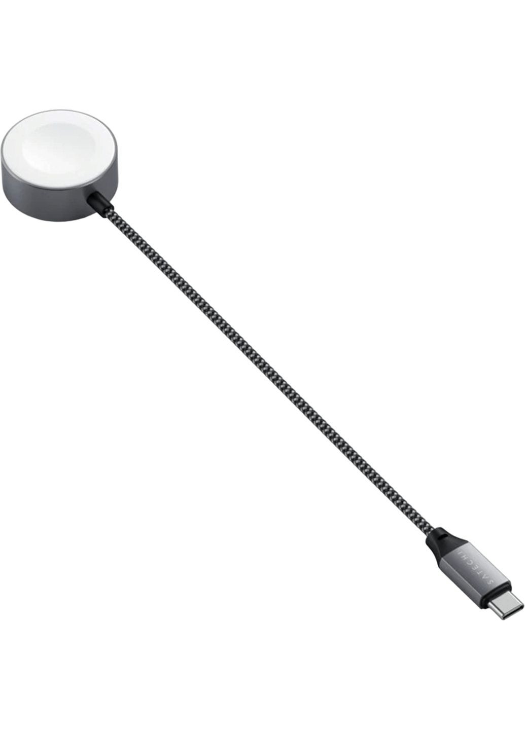 Бездротовий зарядний пристрій USB-C Magnetic Charging Cable for Apple Watch Space Gray Satechi (302652104)