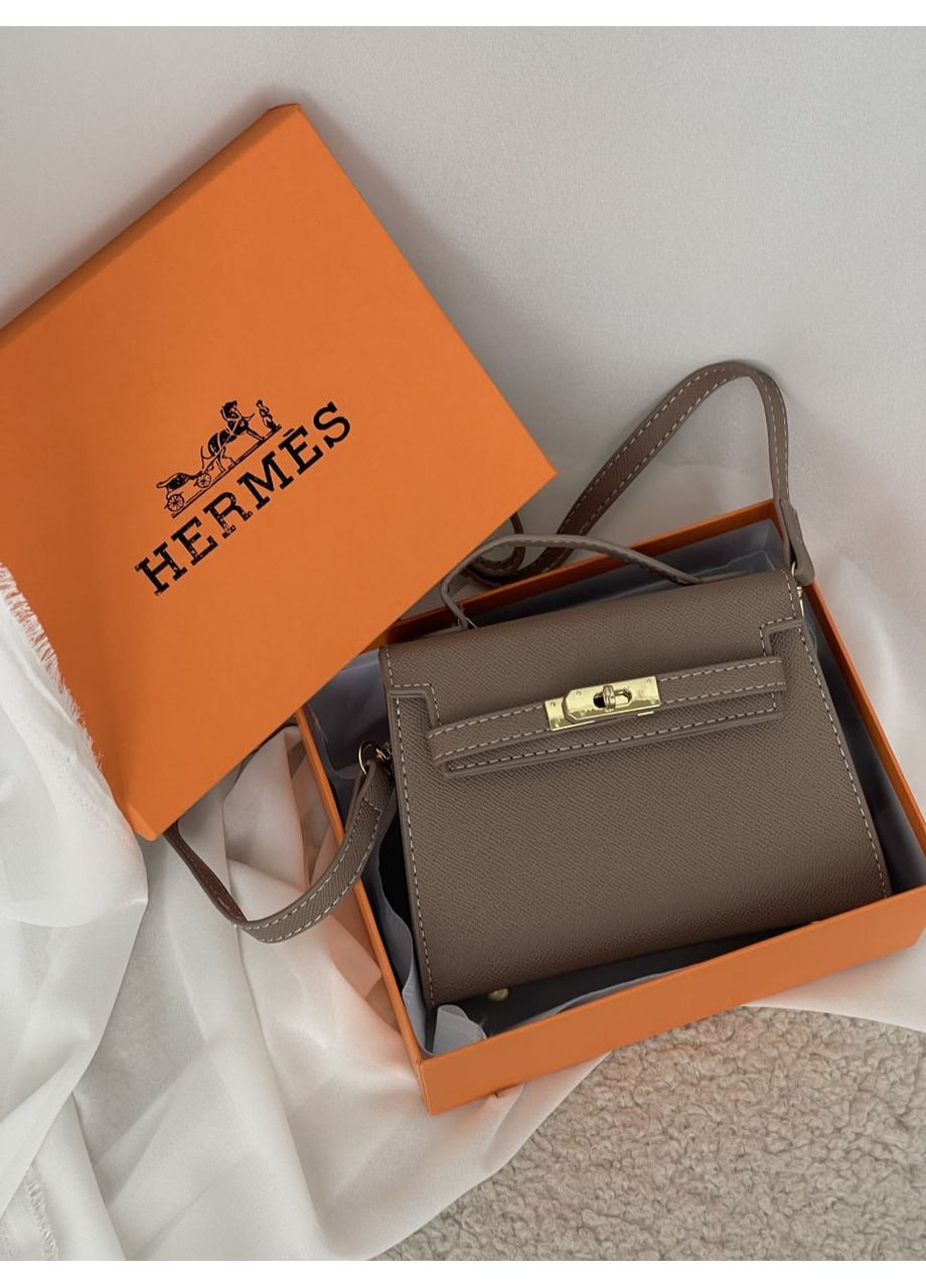 Сумка Hermes Kelly бежевий No Brand (367047305)