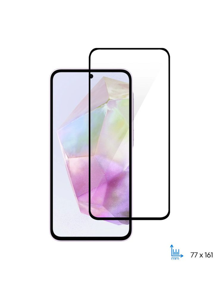 Стекло защитное Samsung Galaxy A35 5G 2.5D FCFG (m469213) 2E Samsung Galaxy A35 5G (A356) 2.5D FCFG black (367064019)