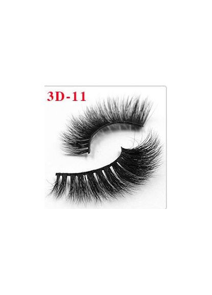 Многоразовые накладные ресницы торжественные 6Д модель 3д-11 + подводка липкий маркер для надевания Прозрачный Magnetic Lashes (366668523)