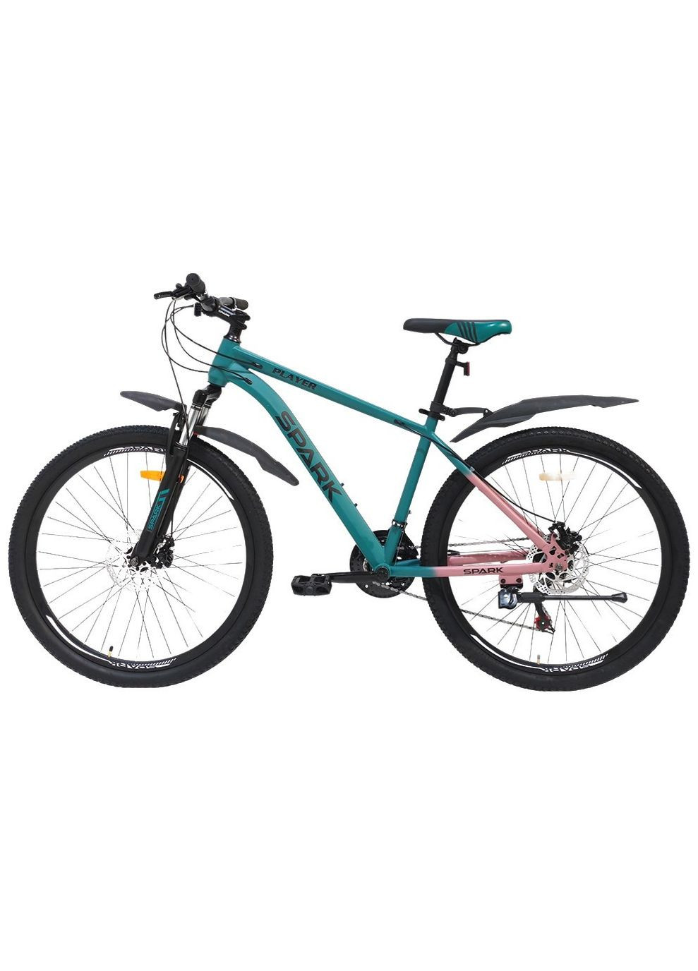 Велосипед ST 27,5" Spark Player, рама 17" с розовым (222995) Shimano (369782945)