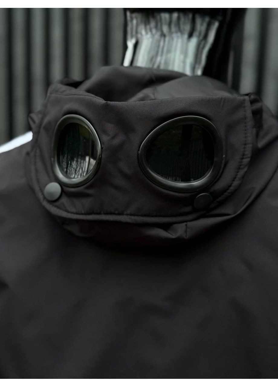 Черная демисезонная весенняя мужская спортивная куртка /c.p. company adidas