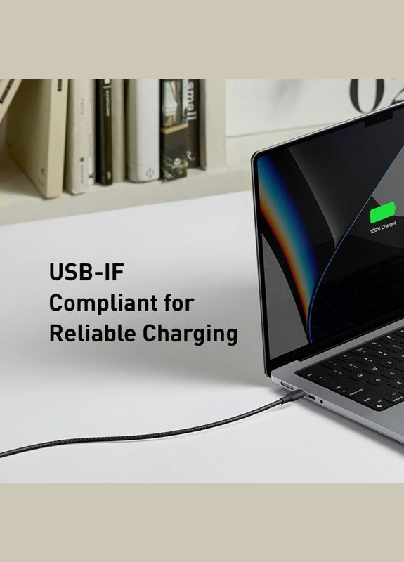 Кабель 544 USB-C to USB-C - 0.9m 140W Bio-Nylon Black (6989635) Anker (315143179)