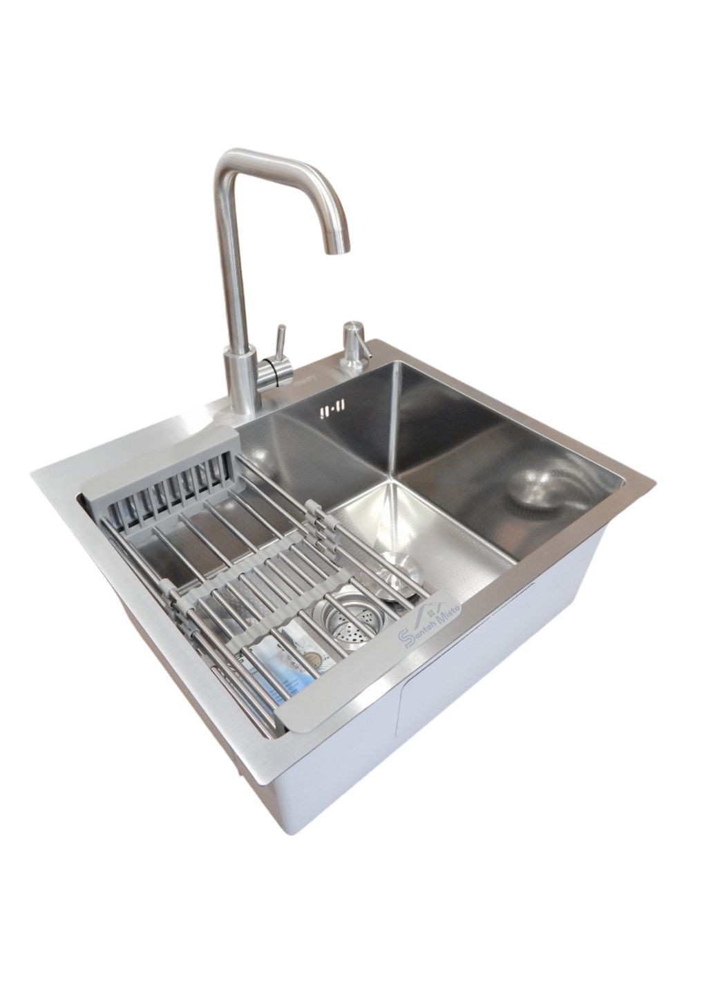 Кухонная мойка 4-в-1 (комплект) KRF 5448 DECOR (3.0/1.0 мм) Kraft (347324527)