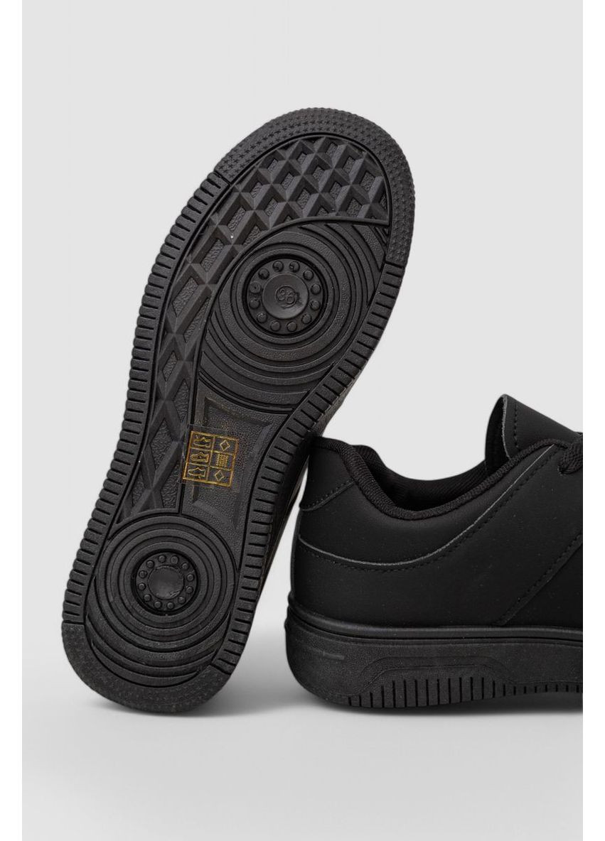 Чорні кеди жіночі, колір чорний, 248raj140 Ager