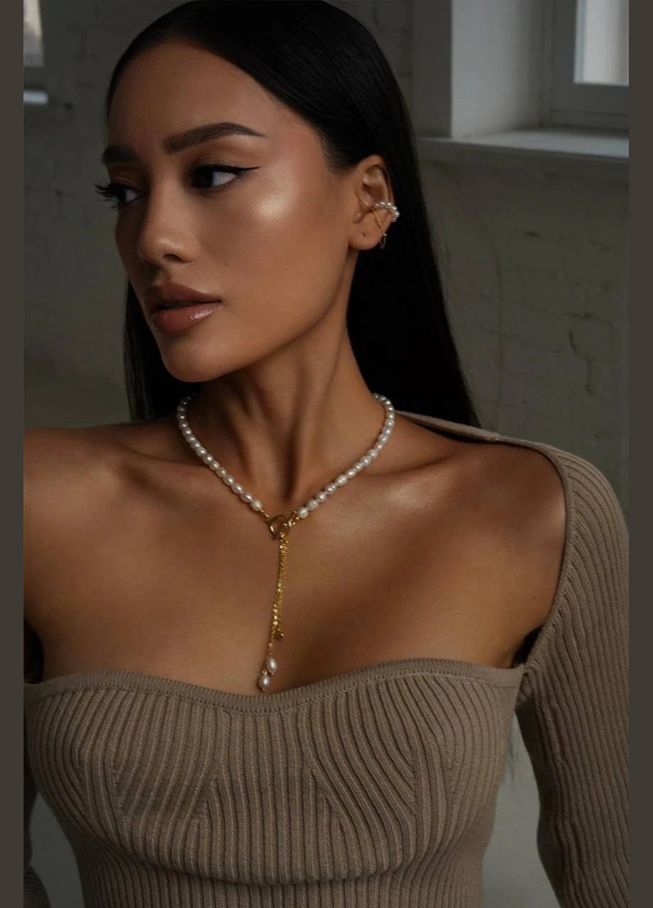 Кольє "Line Pearls" Le'Perle (312519903)