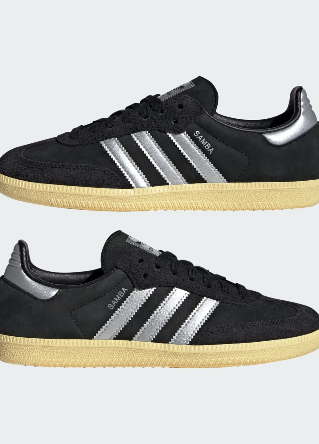 Черные всесезонные кроссовки samba og adidas