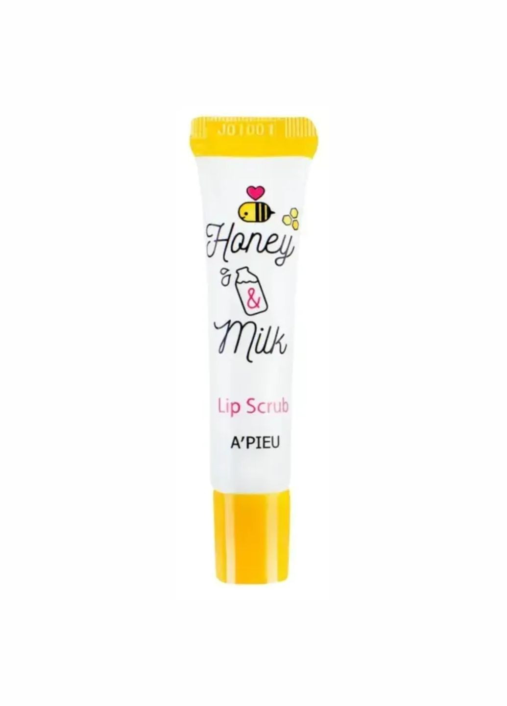 Молочно-медовый скраб Honey & Milk Lip Scrub, 8 мл A'pieu (328438727)