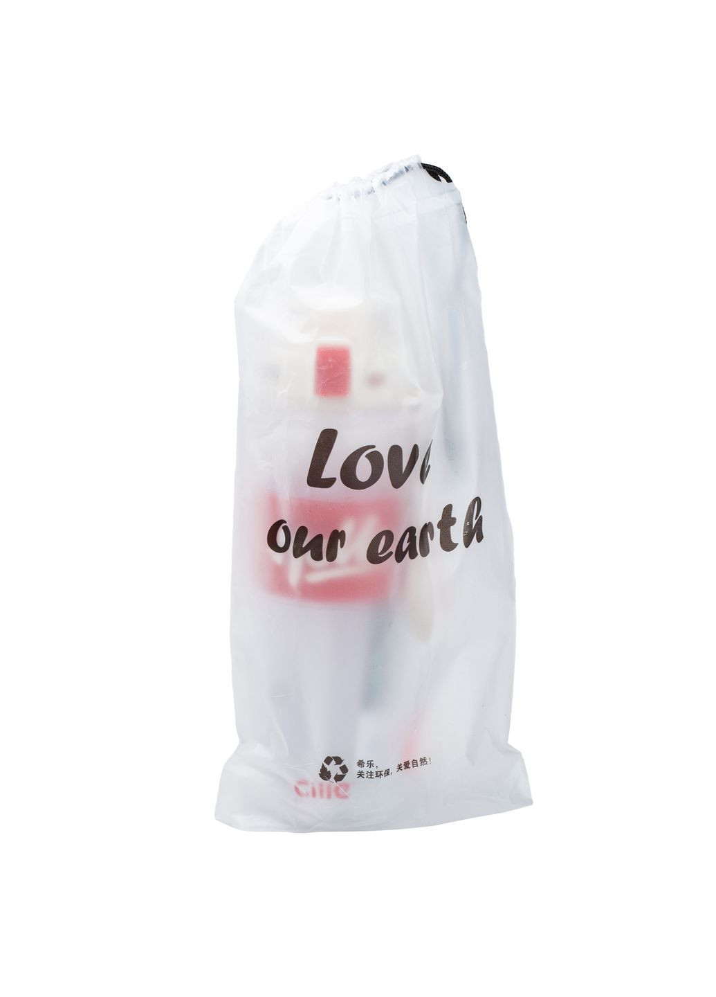 Бутылка для воды спортивная Hello 860 мл с трубочкой и ручкой, красный Happy Life HP17303R No Brand (360481732)