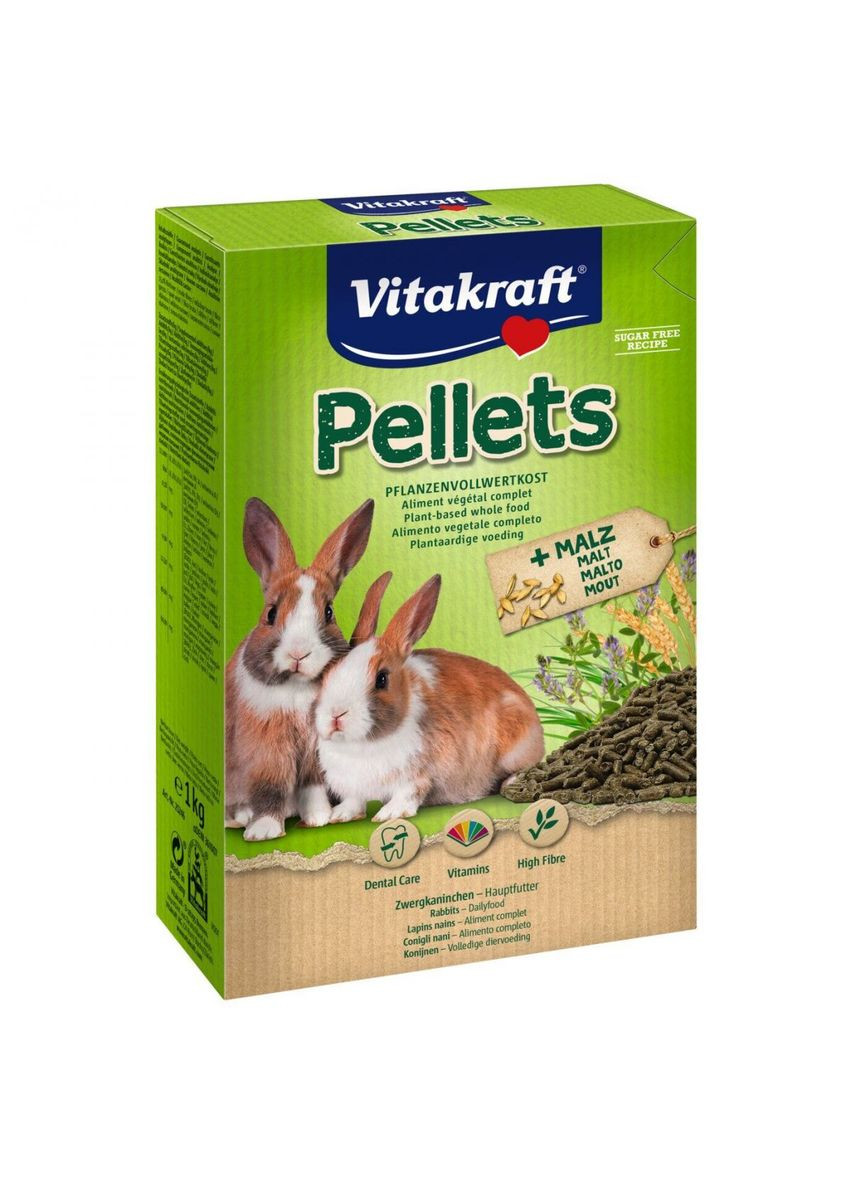 Корм для кроликов Pellets 1 кг Vitakraft (292260175)