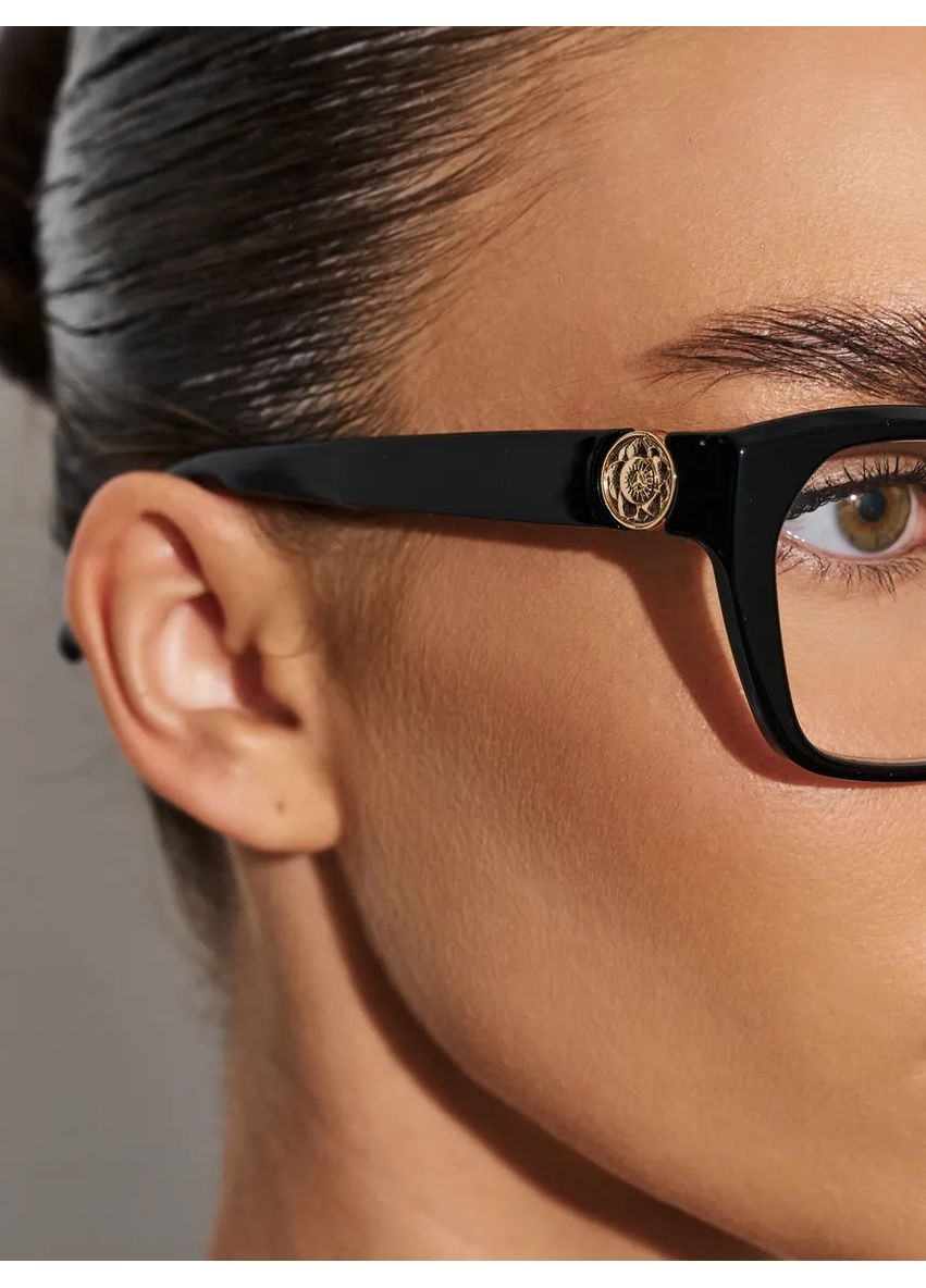 Готові жіночі пластикові окуляри для зору +2.50 для читання прозора лінза Ralph (372506721)