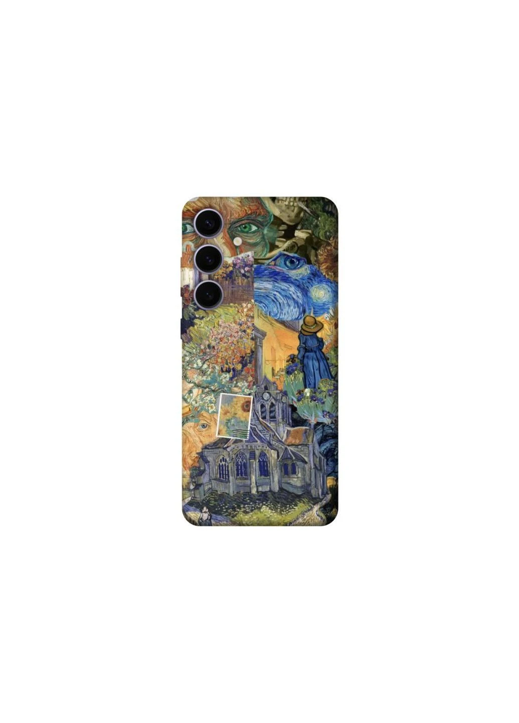 Чехол на Samsung Galaxy S25+ Van Gogh collage Frontalka (375720026)