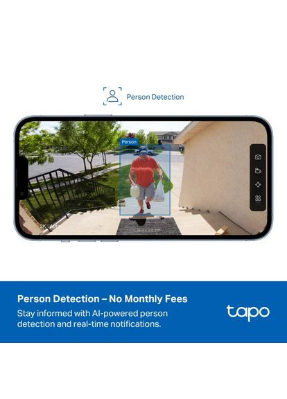 Бездротовий комплект відеоспостереження Wi-Fi камера + сонячна панель Tapo C400 KIT набір TP-Link (370613266)