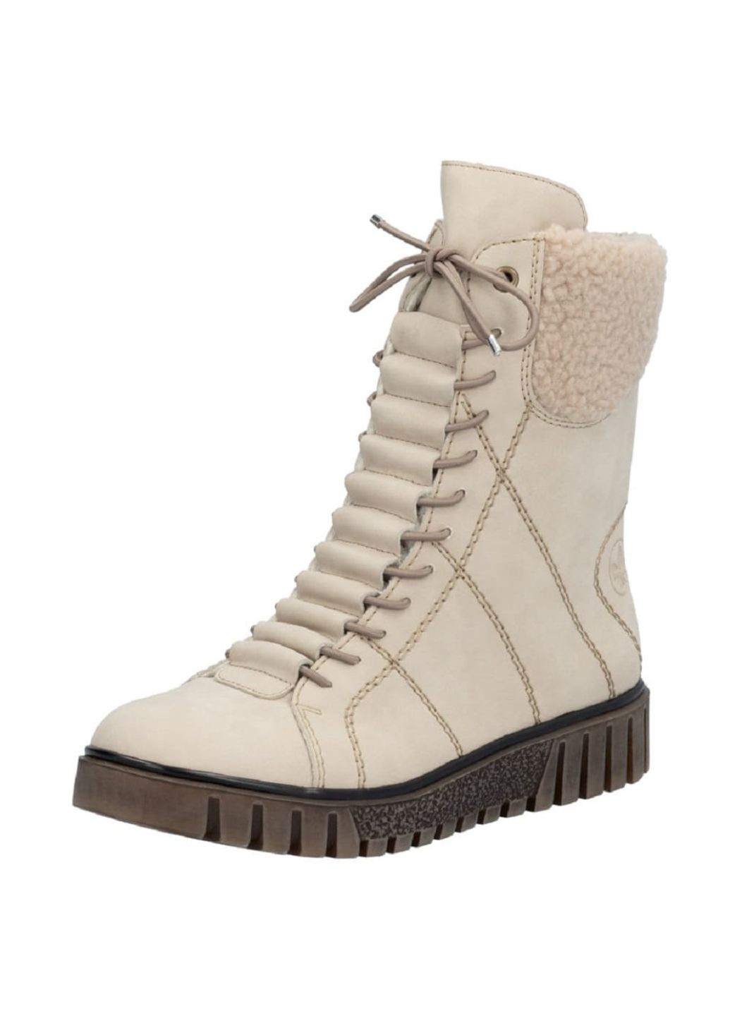 Зимние ботинки Rieker из искусственной кожи