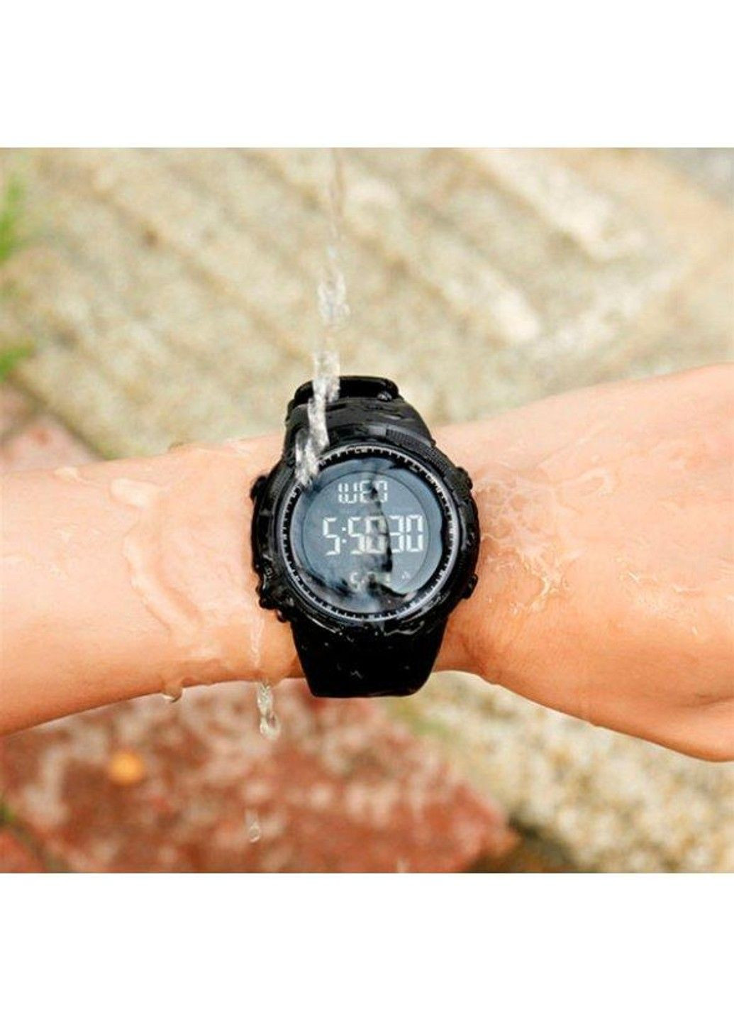 Чоловічий наручний годинник Amigo Чорний Skmei (313653667)