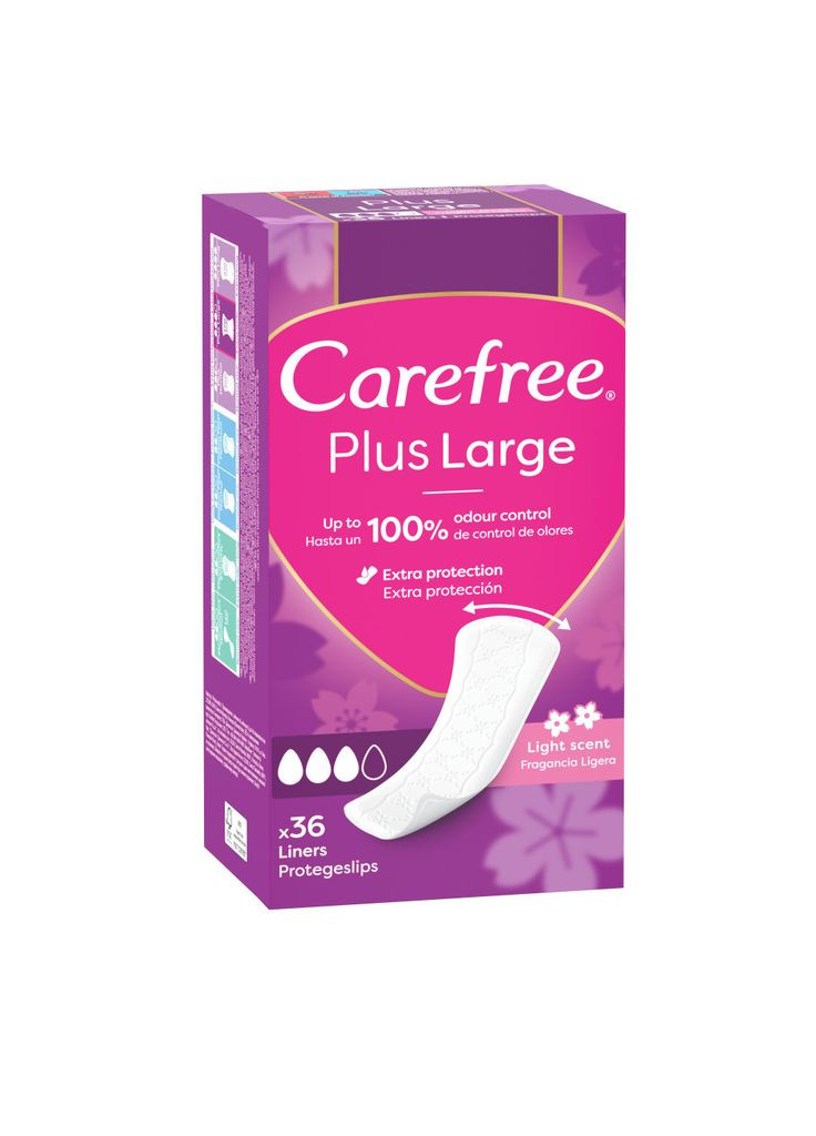 Ежедневные прокладки Plus Large 36 шт. (3574661604787/3574661487540) Carefree (315346388)