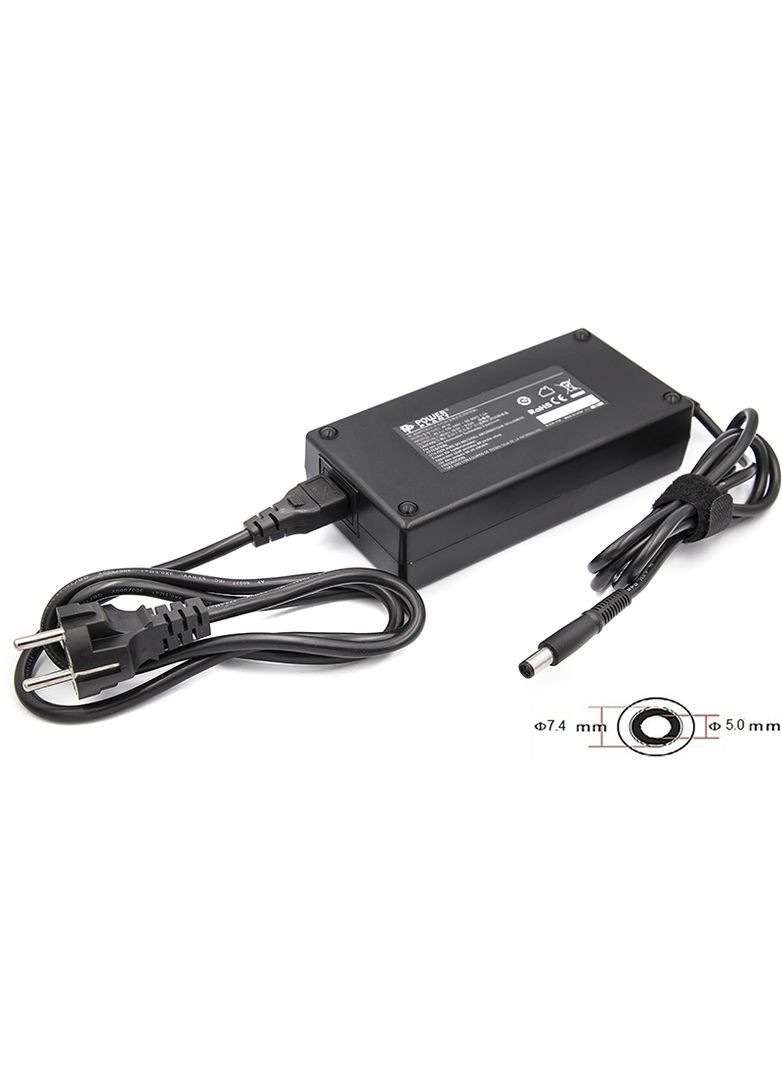 Адаптер для ноутбука DELL 220V, 19.5V 180W 9.23A (7.4*5.0) PowerPlant (314750114)