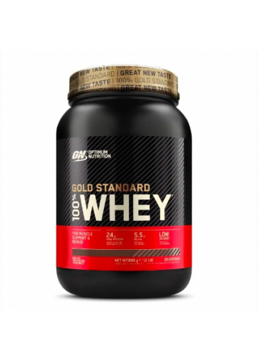 Протеин Gold Standart 100% Whey - 900g Unflavoured Optimum Nutrition (296618495)