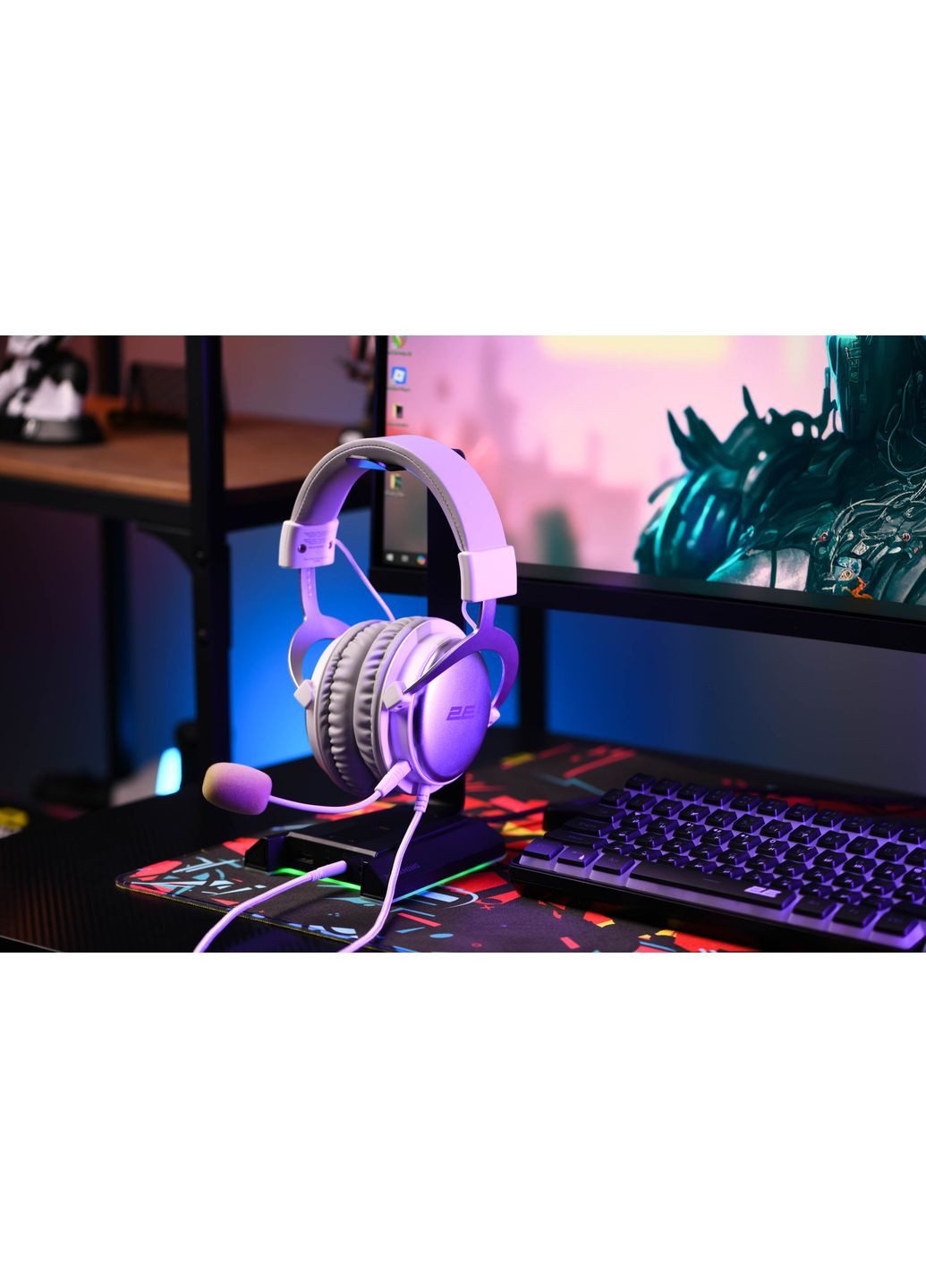 Гарнітура ігрова HG355, 7.1, mini-jack/dual 3.5мм/USB-A, 1.5/1.5/0.2м, 2E Gaming (359406567)