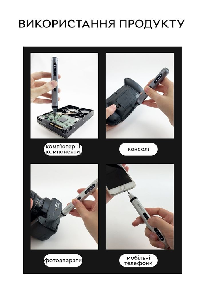 Электрический набор 50 в 1 прецизионная отвертка Electric Screwdriver Semi (334891532)