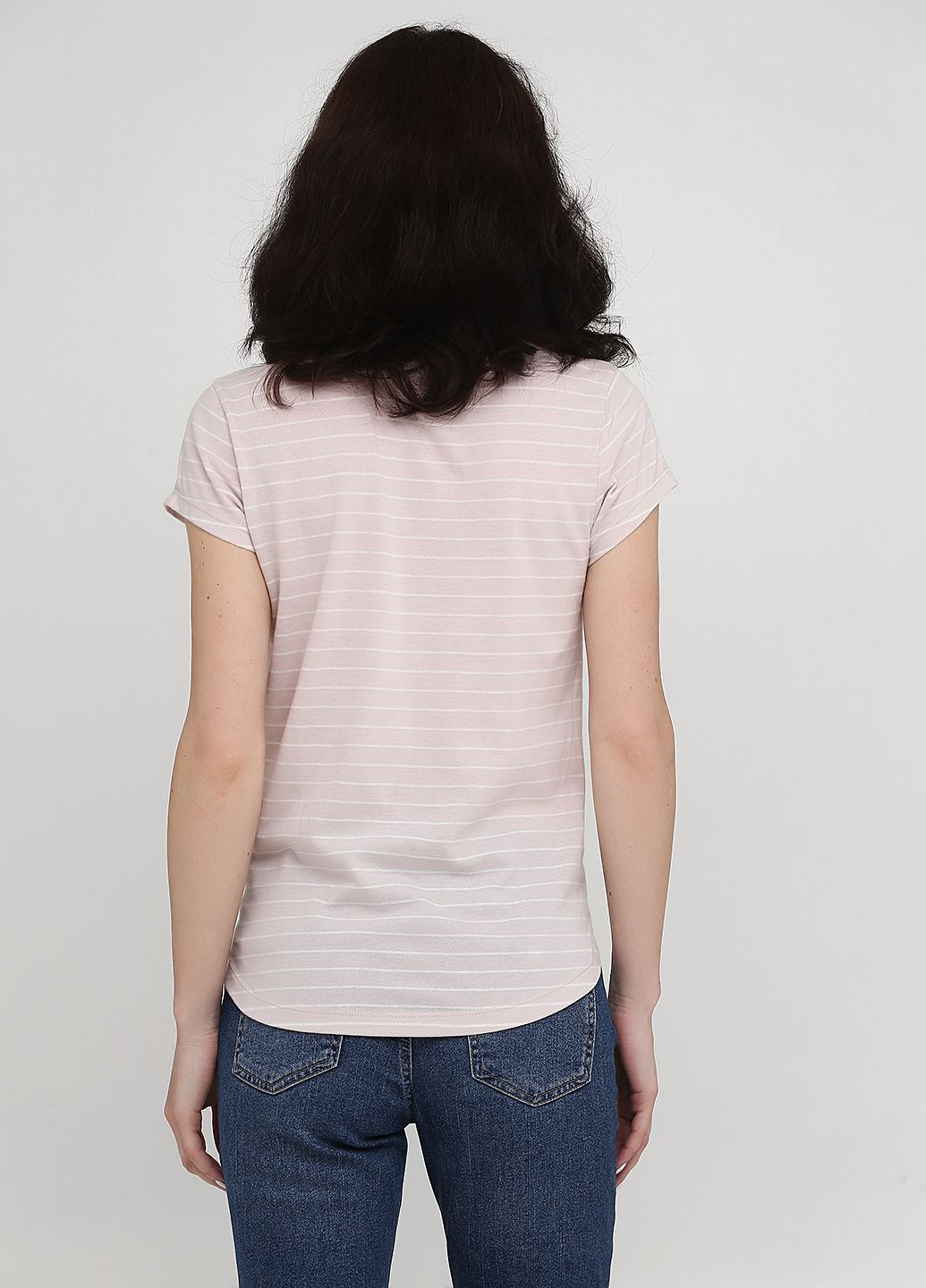 Светло-розовая летняя футболка af7508w Abercrombie & Fitch