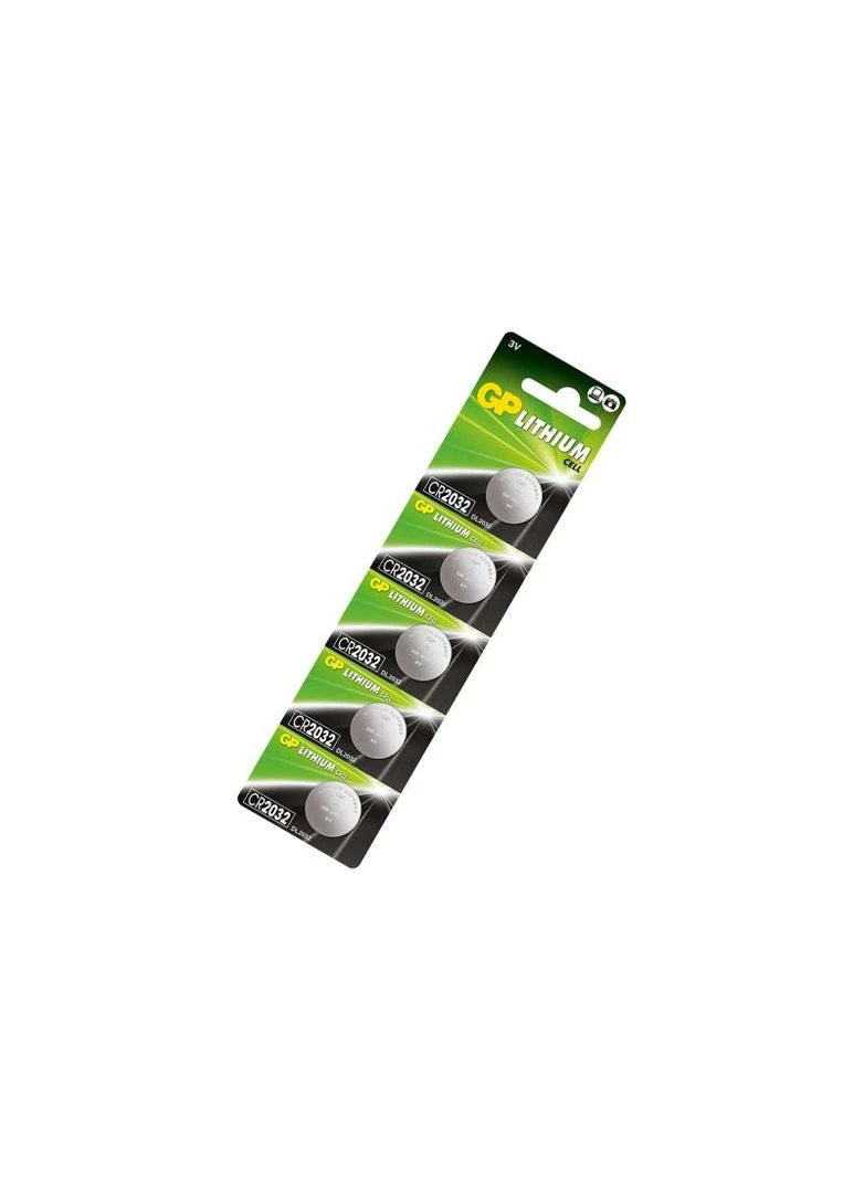 Батарейки Литиевые GP CR2032 C5 5шт. No Brand (389897362)