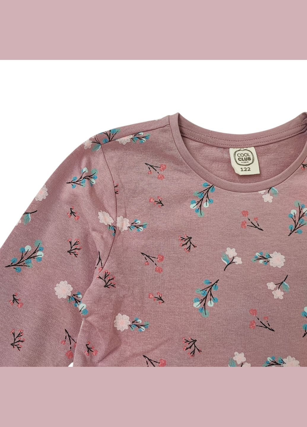 Розовое платье детское для девочки розовый (0117) Cool Club (332202022)