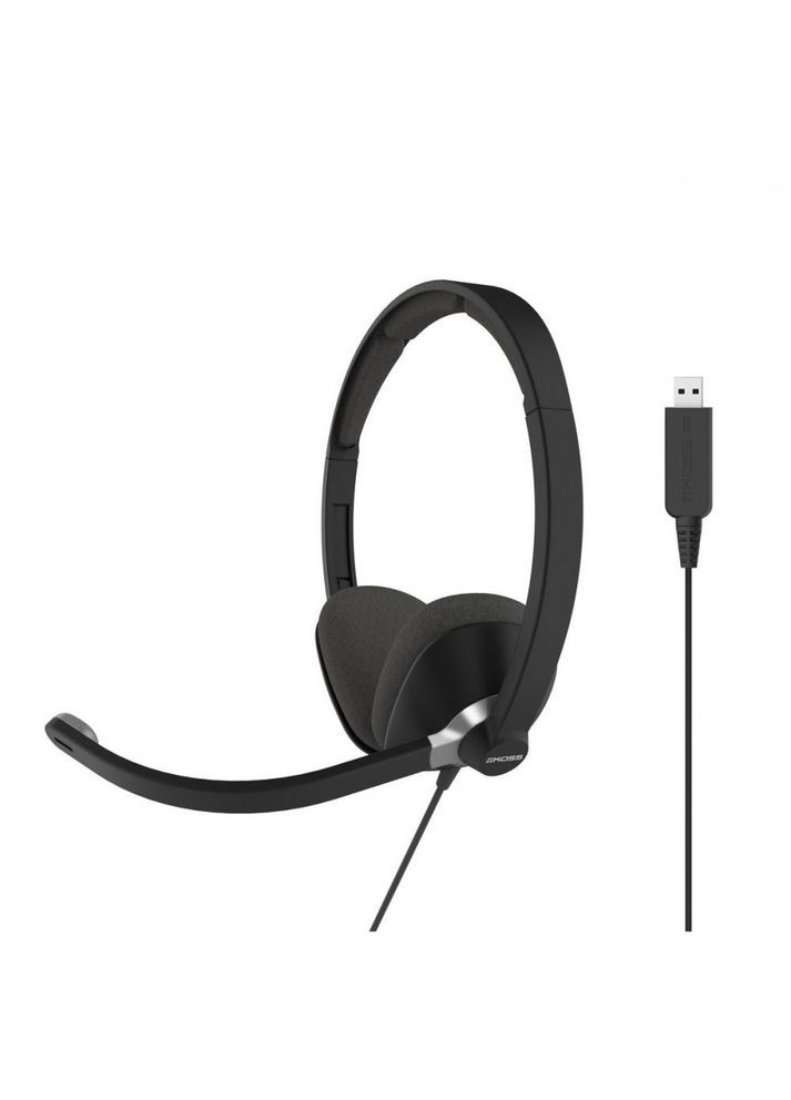 Навушники з мікрофоном CS300 USB Black (194283.101) Koss (314978654)