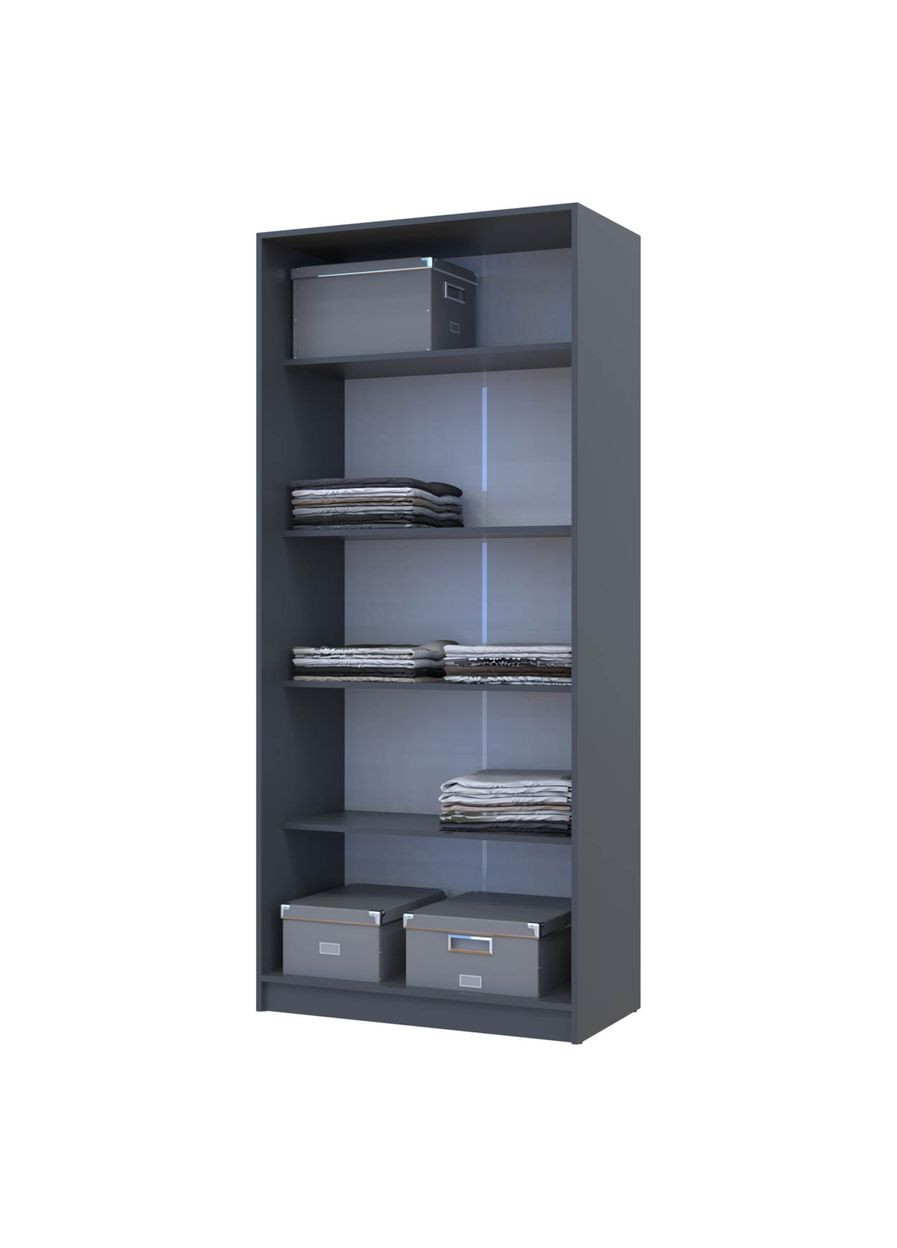 Полиця для одягу Promo Графіт 3шт. 86.7х35х1.6 (DRS-011564) Doros (361998981)