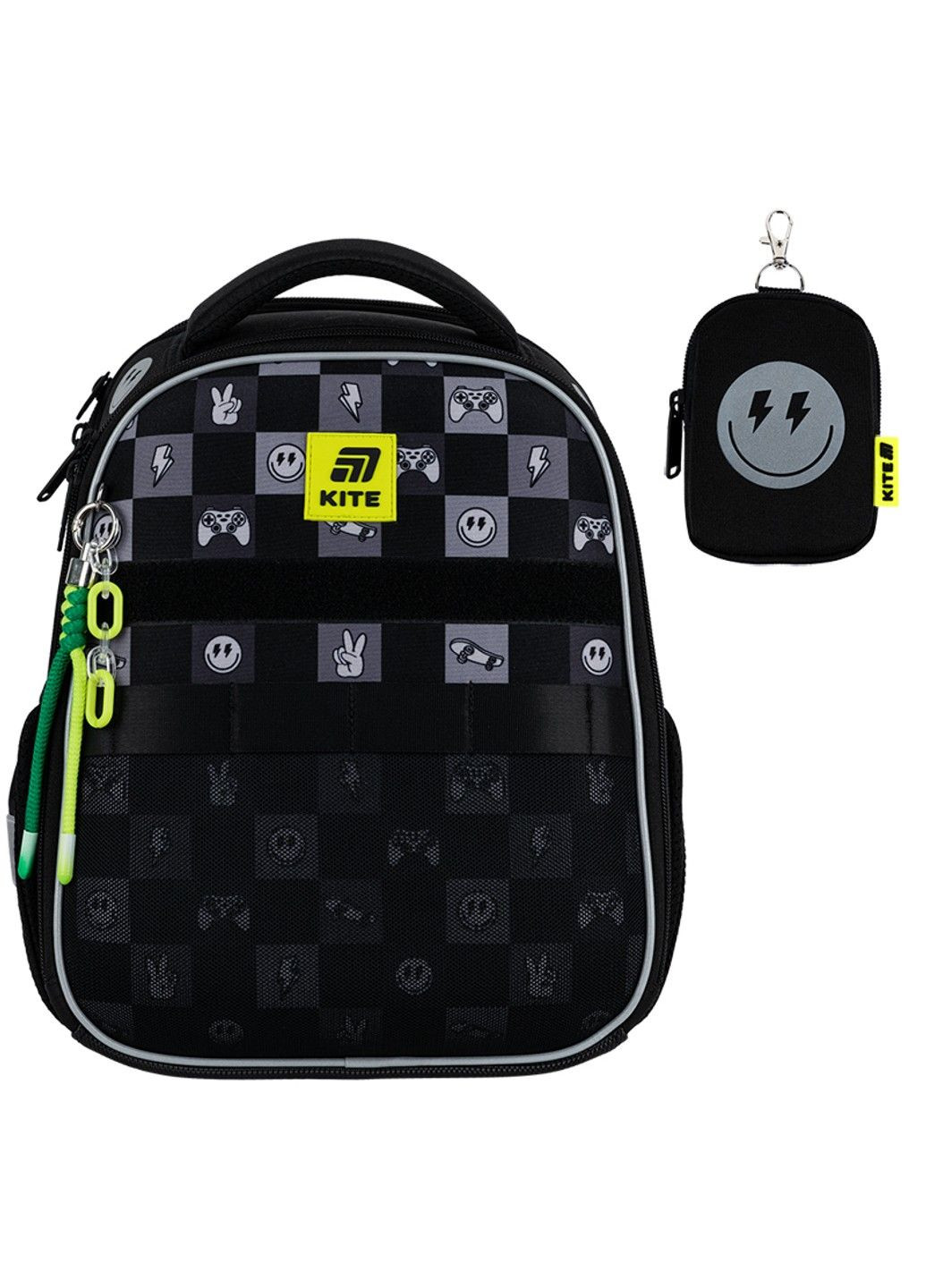 Рюкзак шкільний каркасний Education Game On K25-555S-5 Kite (335401381)