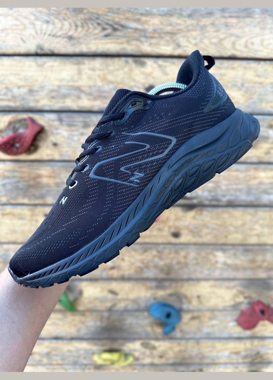 Черные всесезонные легкие кроссовки No Brand