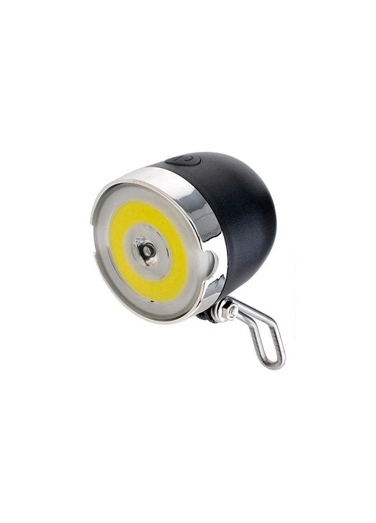 Фонарь передний JY-7111 Cob LED 2xAA, серебристо-черный X-Light (394667154)
