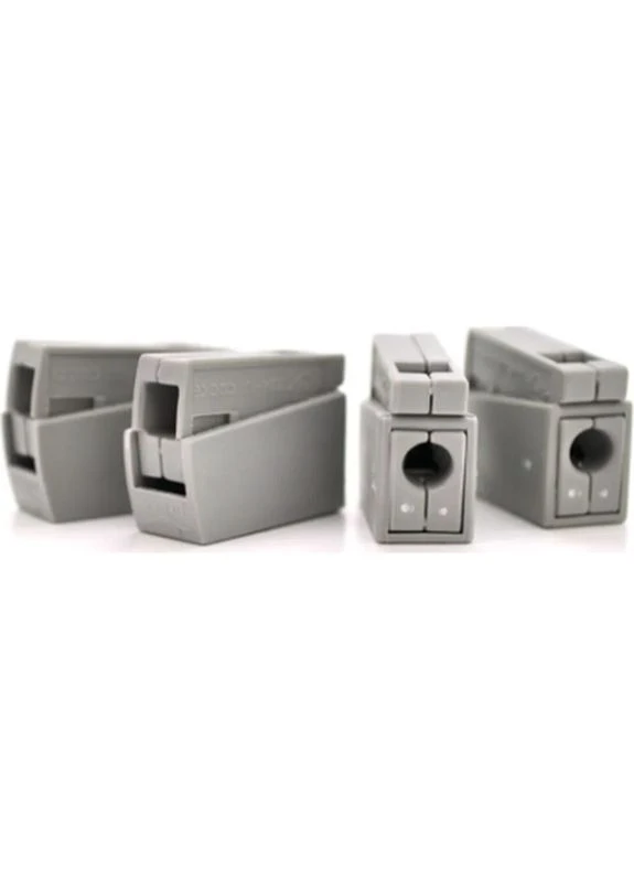 З'єднувач кабелю 1-pin аналог WAGO К224-101, 50штпак (К224-101/50) Voltronic (399676538)