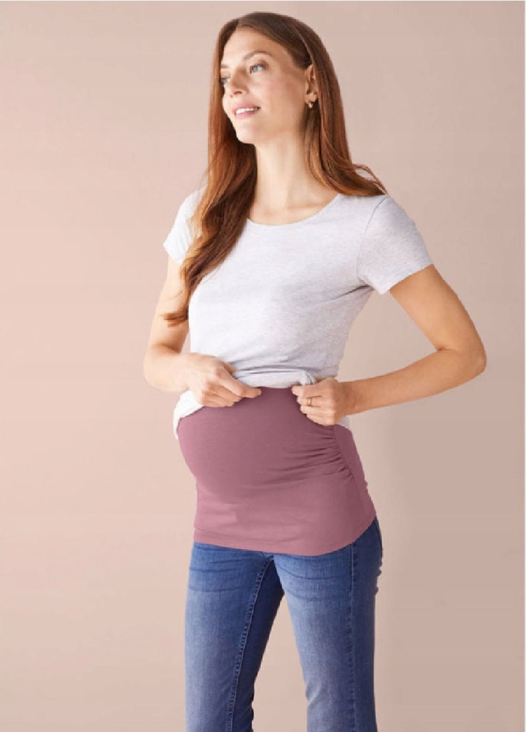 Пояс бандаж подовжувач футболки для вагітних Esmara (283622097)