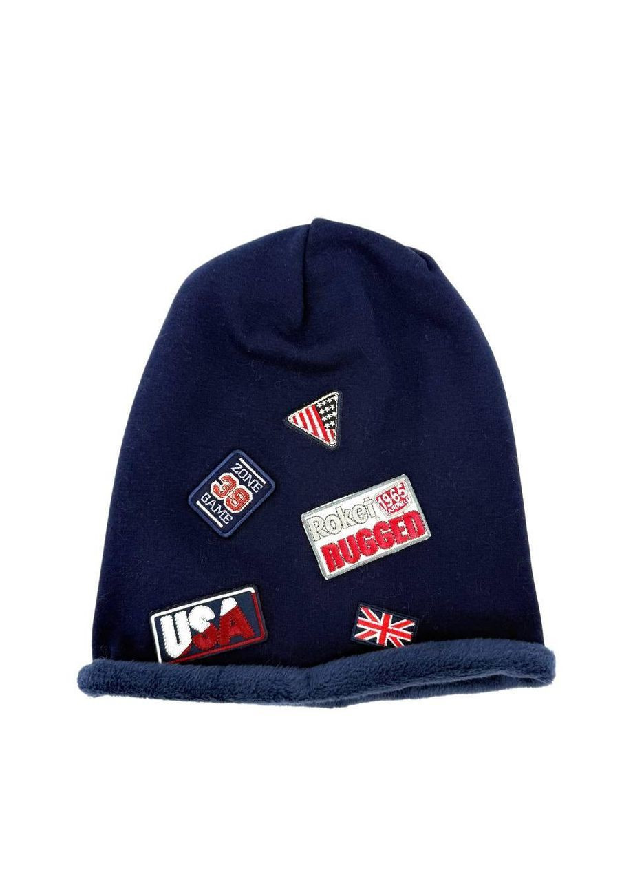 Шапка, арт. 046G, темно-синій, 54 Trestelle (357204062)