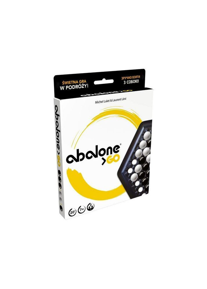 Настільна гра Abalone Go Абалон, дорожня версія, пол./укр. () Asmodee ZYGABGOML2 (368755219)