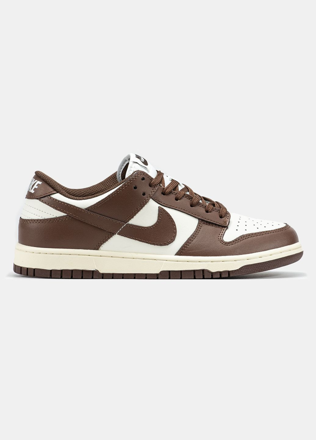 Коричневі Осінні кросівки чоловічі і жіночі nike sb dunk wmns brown sail | найк сб данк коричневі No Brand