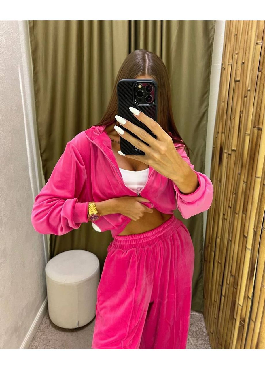 Жіночий спортивний костюм із велюру Україна (356676906)