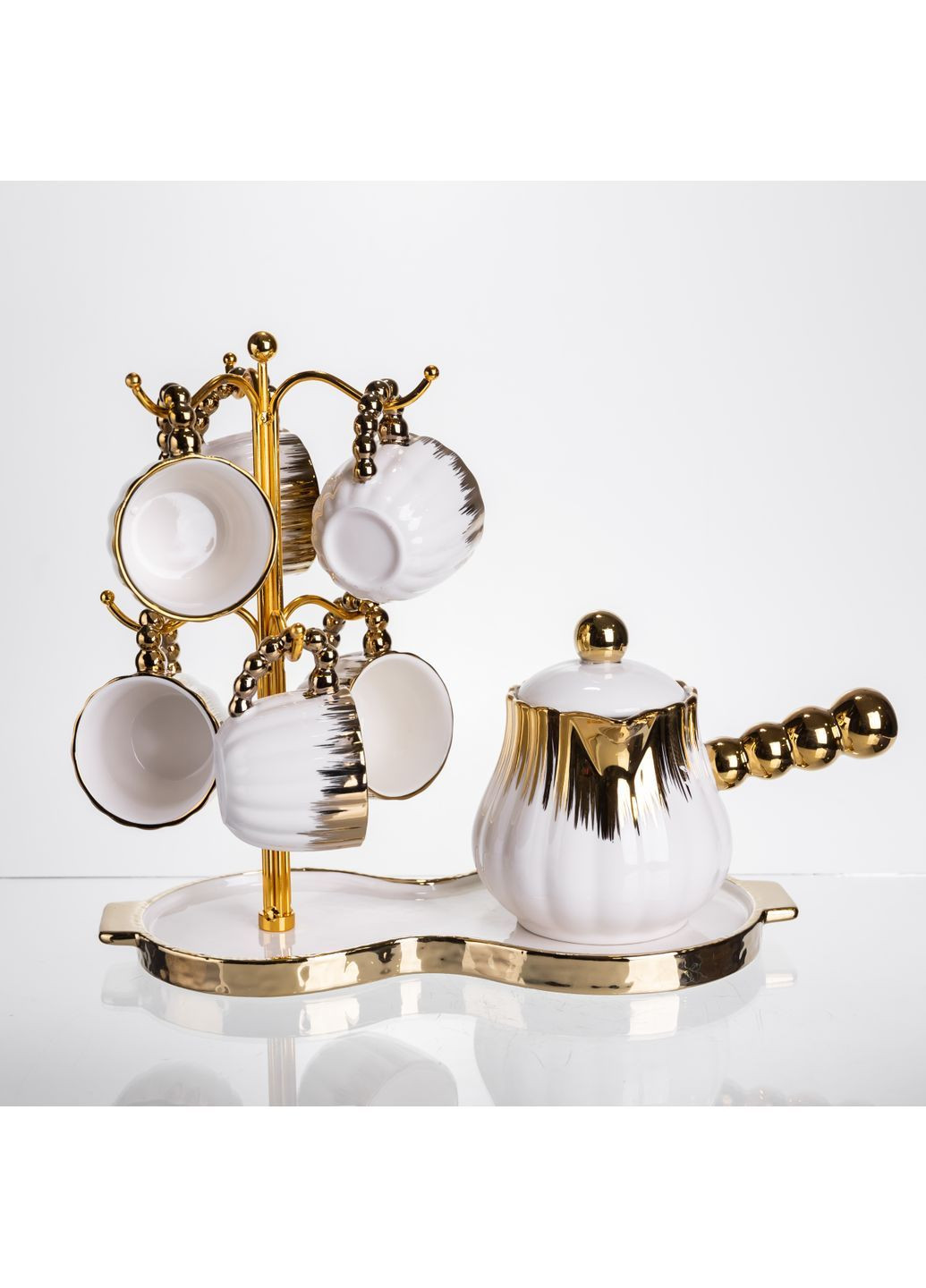 Набір для кави по-турецьки порцеляновий Energy на 6 персон FM-JJ-5 No Brand (368641527)