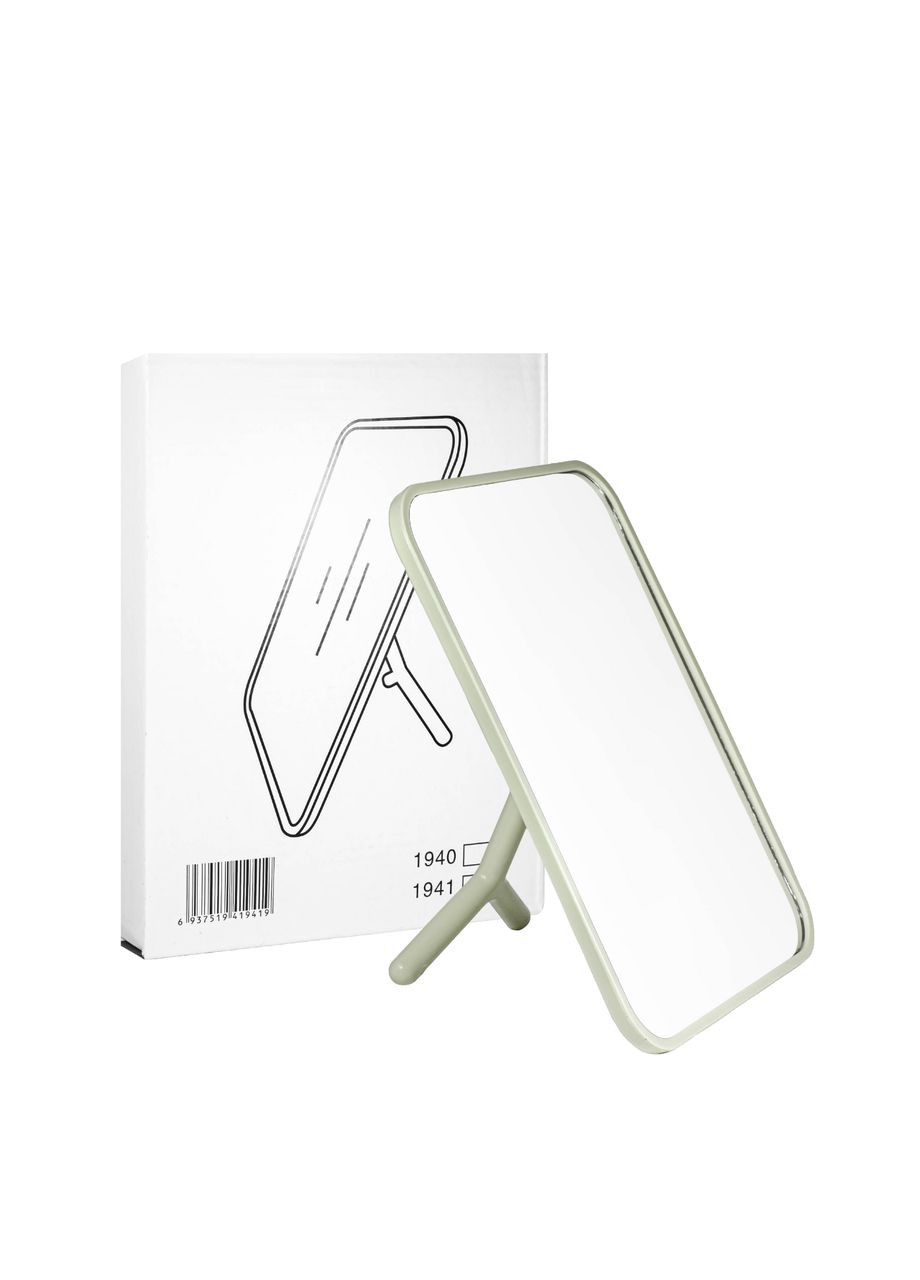 Зеркало косметическое настольное на прямоугольной подставке. No Brand (302725617)