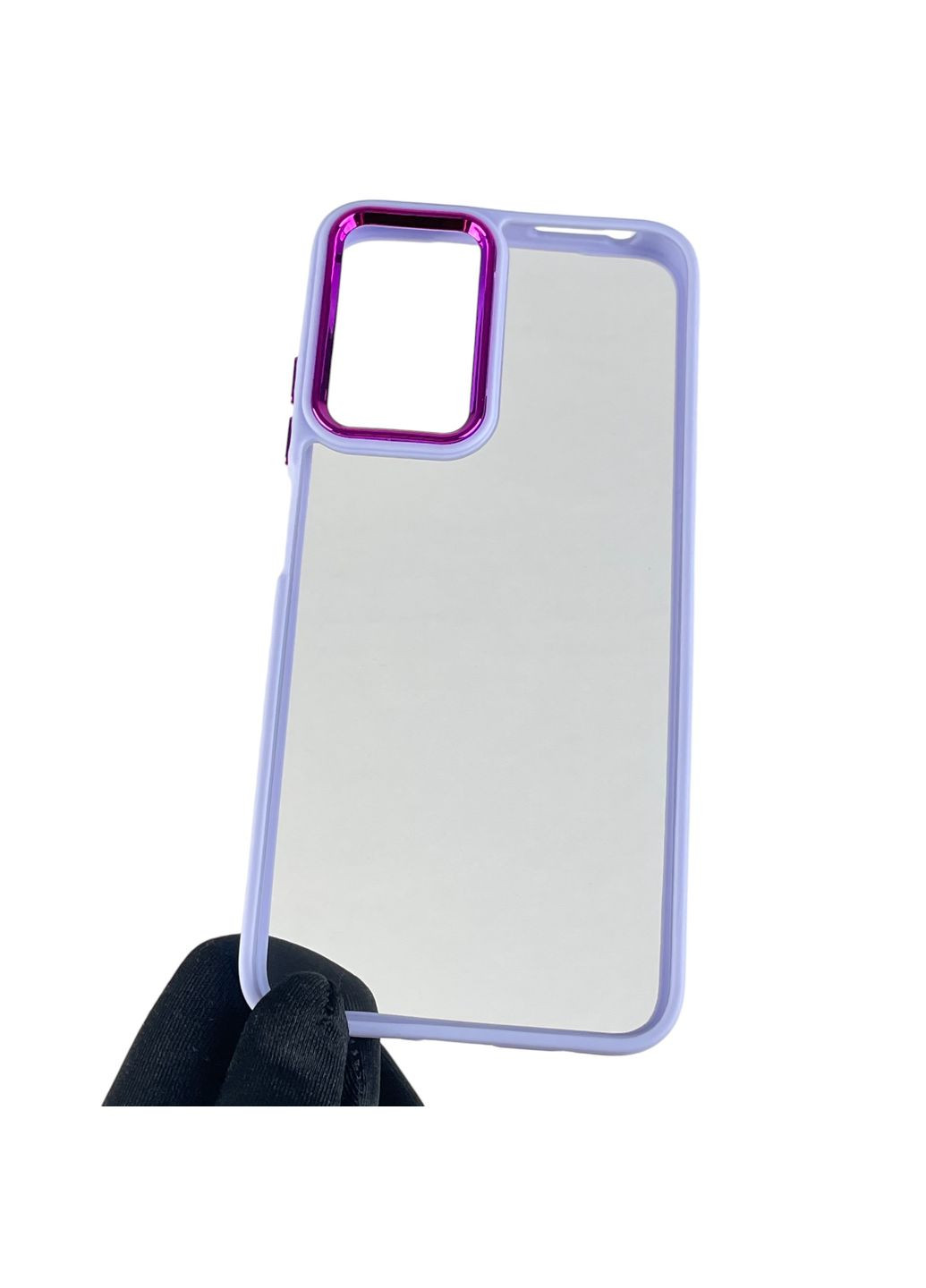 Чохол для Redmi Note 11 4G з кольоровими високими бортами на редмі нот 11 4г бузковий Xiaomi (366021209)