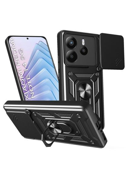 Чехол для мобильного телефона (712867) BeCover Military Xiaomi Redmi Note 14 5G Black (366160962)