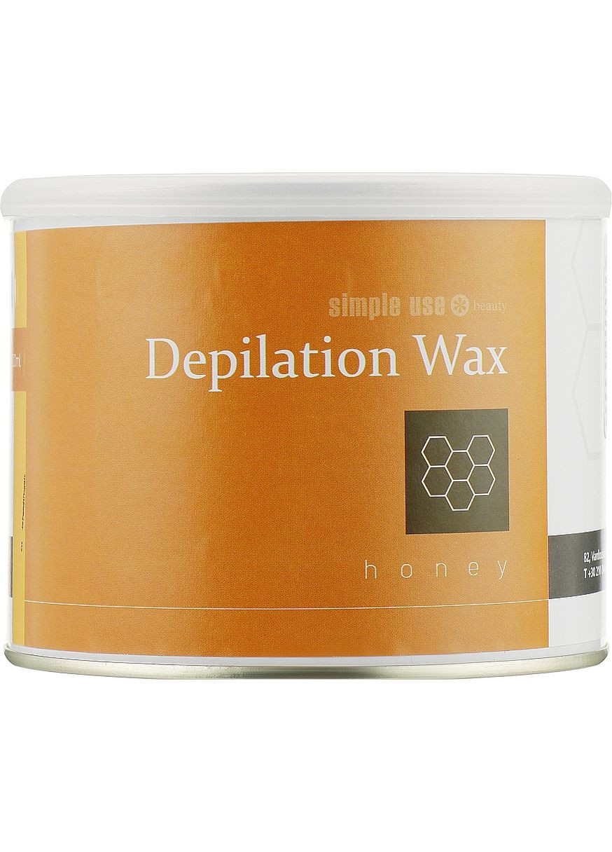Теплий віск для депіляцї в банці "Мед" Depilation Wax 800ml (1004518-43662) Simple Use Beauty (365799800)