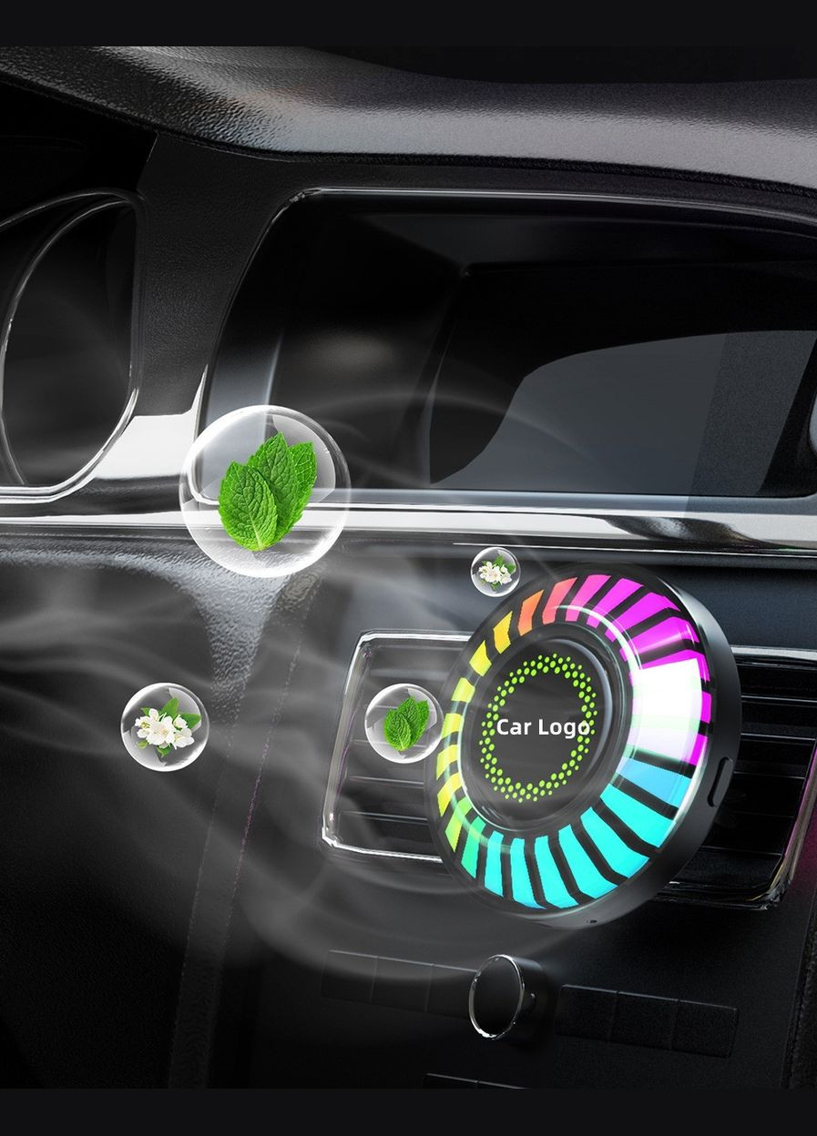 Ароматизатор в авто с эквалайзером, светодиодная подсветка в авто Volkswagen (330789094)