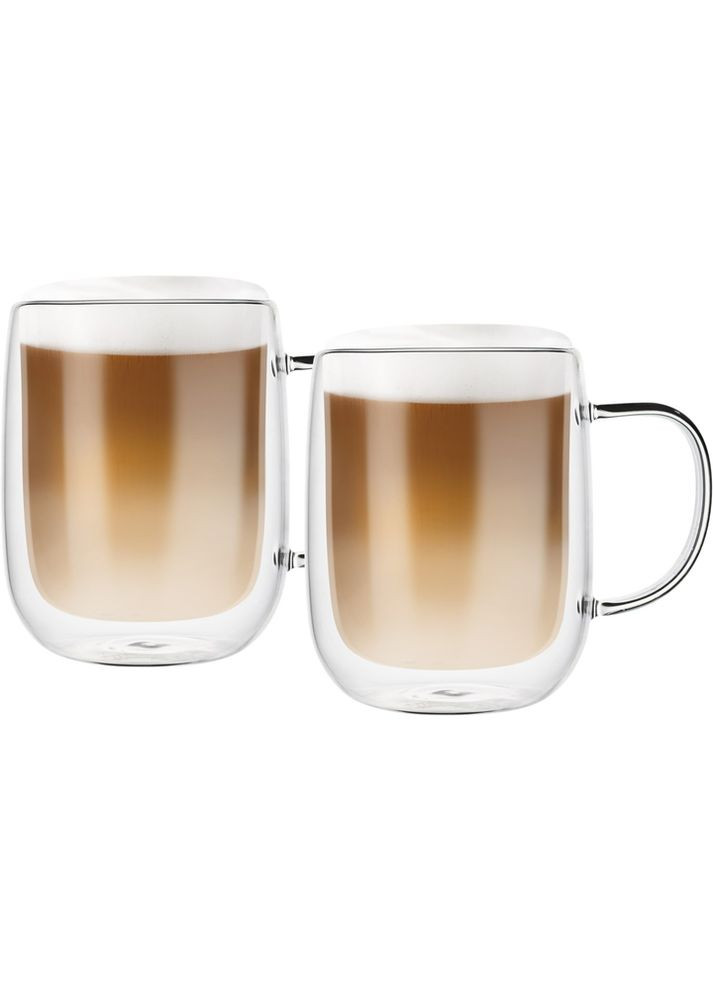 Набор чашек с двойной стенкой Guten Morgen 500 мл 2 шт. (RG-0002/2*500 s) Ringel (317435048)