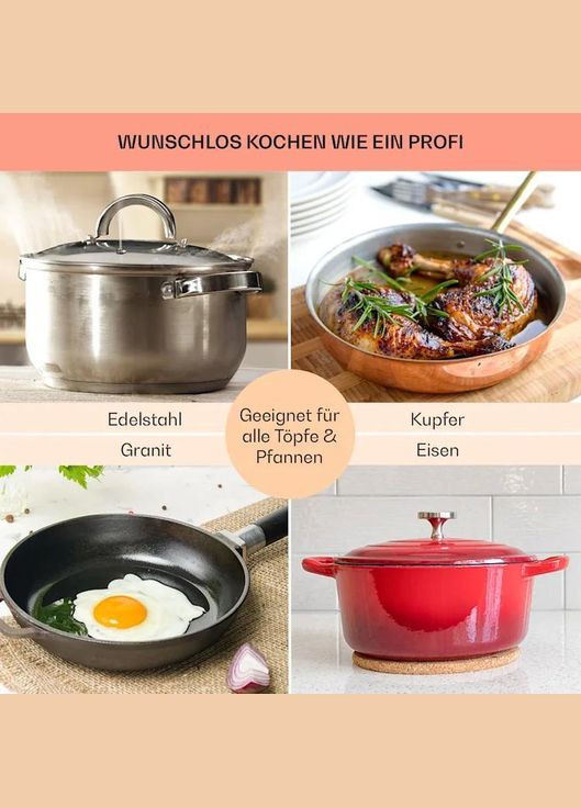 Варочная поверхность Virtuosa 5 Черный (10041116) Klarstein (338194914)