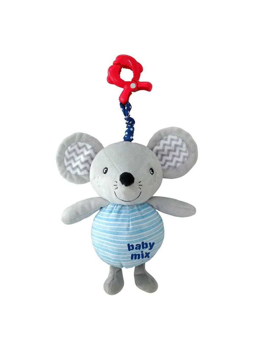 Мягкая подвеска плюшевая мышка музыкальная (1209/1211/1218/1219/1220/1235/) Baby mix (365546888)