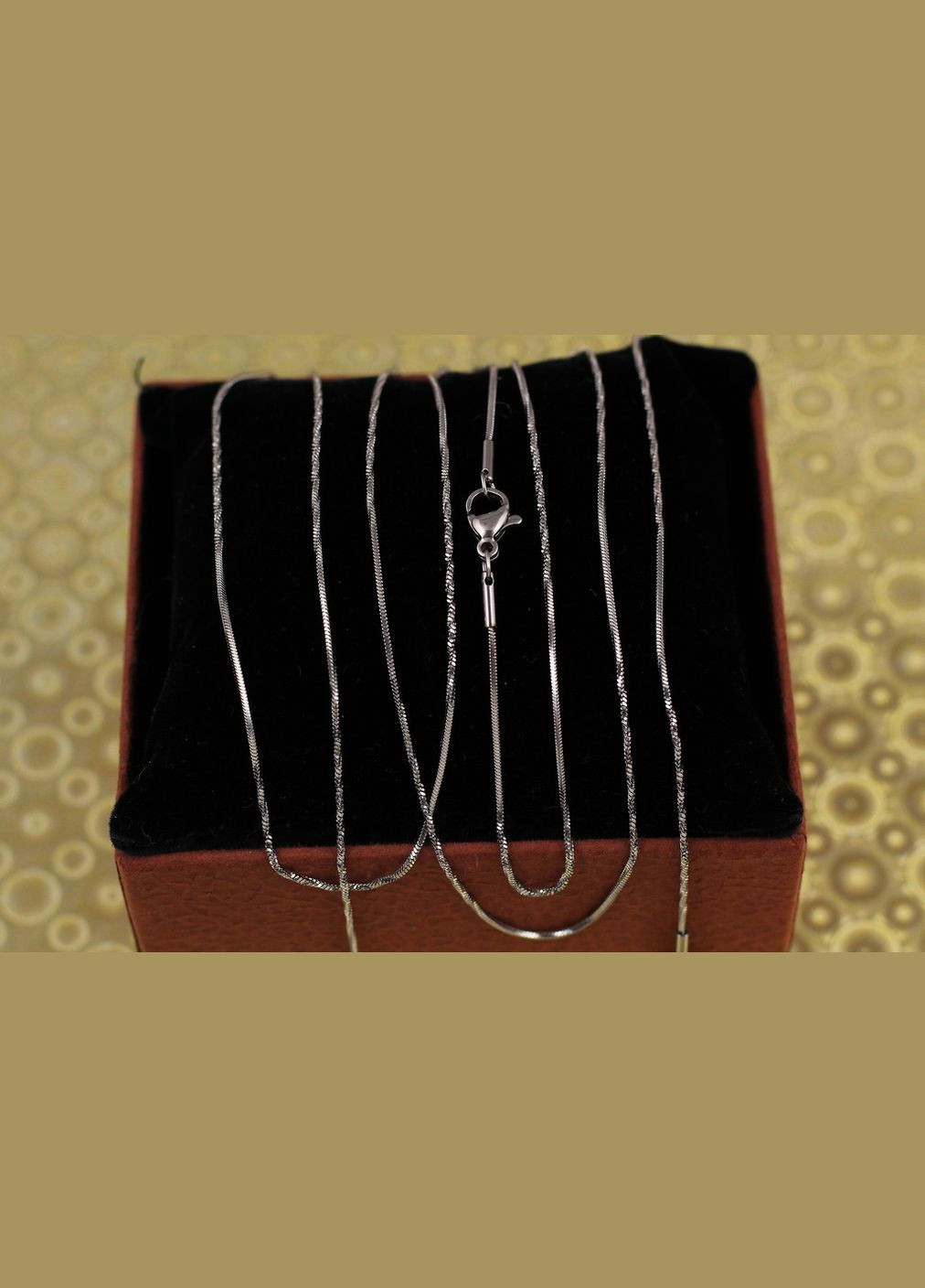 Ланцюг джгут із перекрутом 60 см 1 мм Xuping Jewelry (317269250)