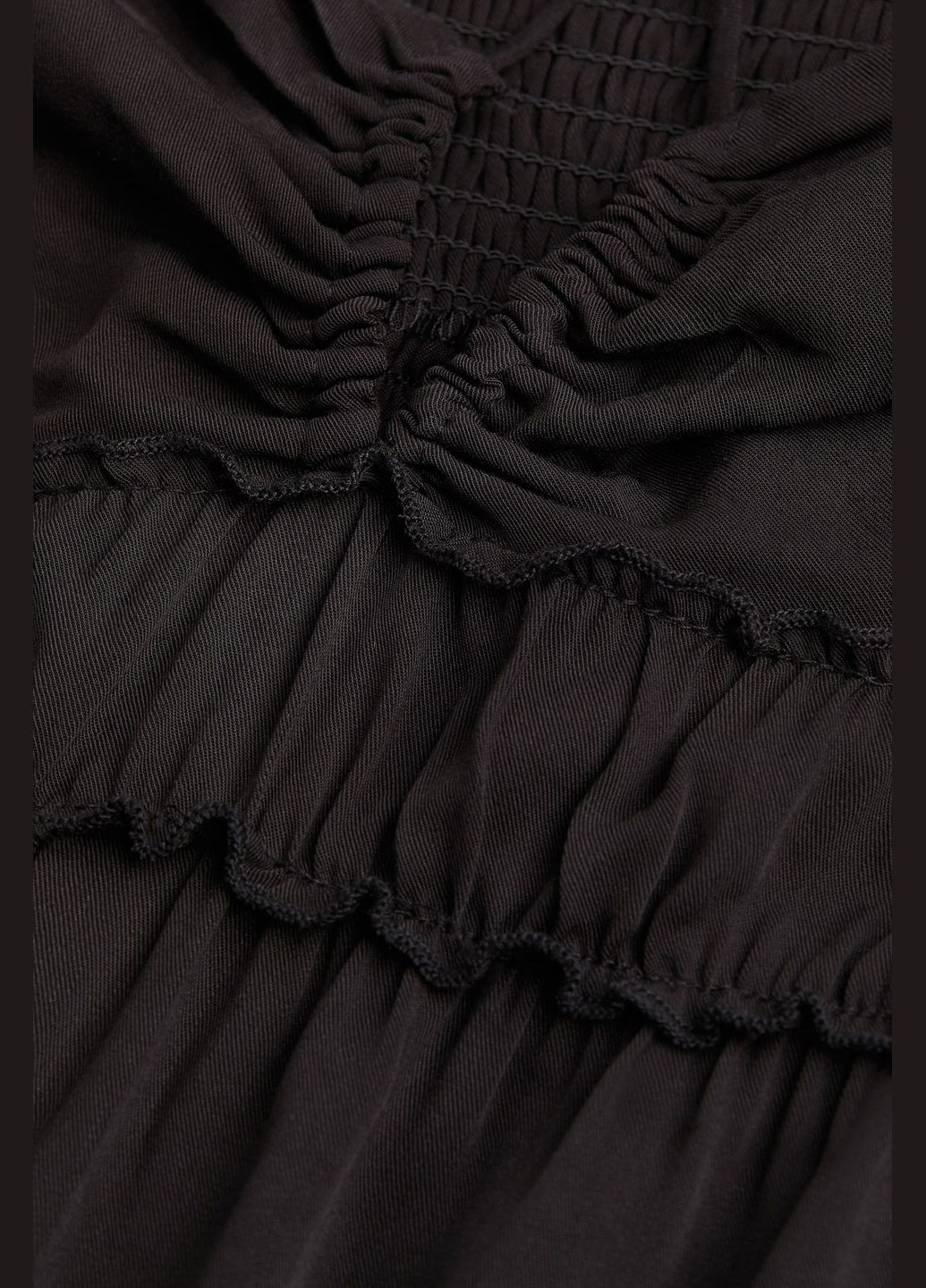 Чорна повсякденний плаття, сукня H&M однотонна